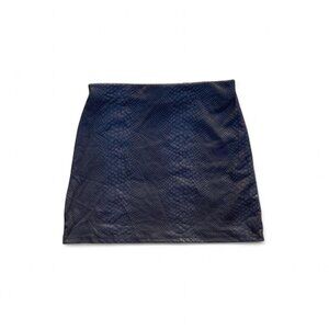 y2k snakeskin print grunge mini skirt <333